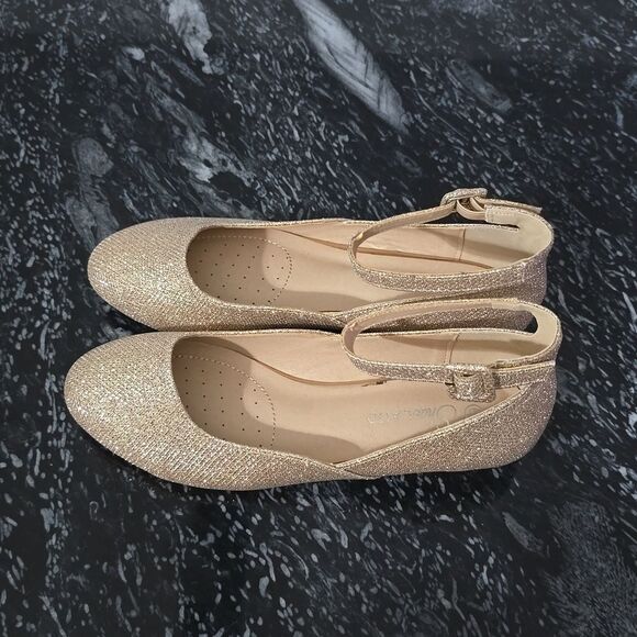 BRAND NEW SHOELAND ST AUGUST ANKLE-STRAP BALLERINA SHOES FLAT - Picture 6 of 14